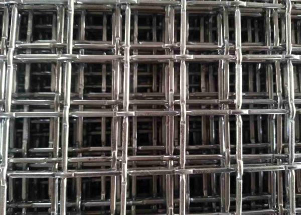 0.047" 0.039" Wire Stainless Steel Crimped Wire Mesh 0.236" Opening High