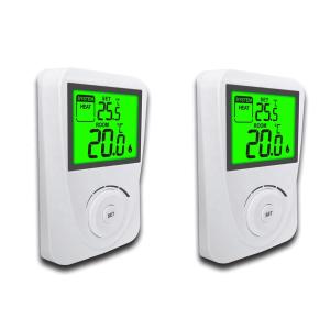China Digital Floor Heating Room Thermostat For Gas Boiler NTC Sensor factory