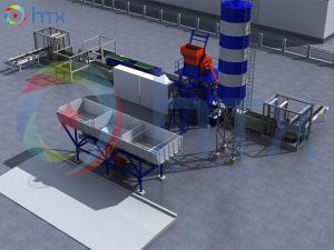 China Veneer Stone Production Machine Fully Automatic Artificial Stone Production Line factory