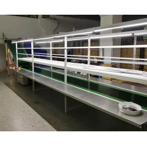 High Capacity Belt Assembly Line For Pharmaceutical Tablet Packaging