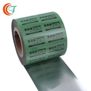 China Sauce Spice High Barrier Packaging Film 60mic To 80mic Plastic Packaging Roll Film factory