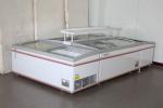 Top Open Supermarket Island Freezer Single Temperature Manual Defrost