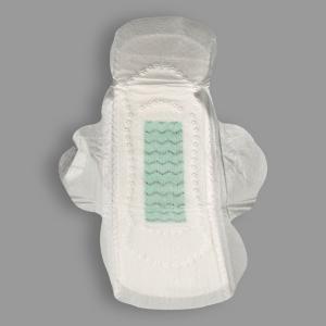 China Daily Waterproof Anion Chip Long Overnight Sanitary Napkins factory