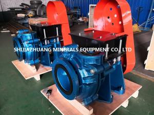 China 4E-F High Chrome Iron Horizontal Froth Slurry Pump for Minerals Processing factory