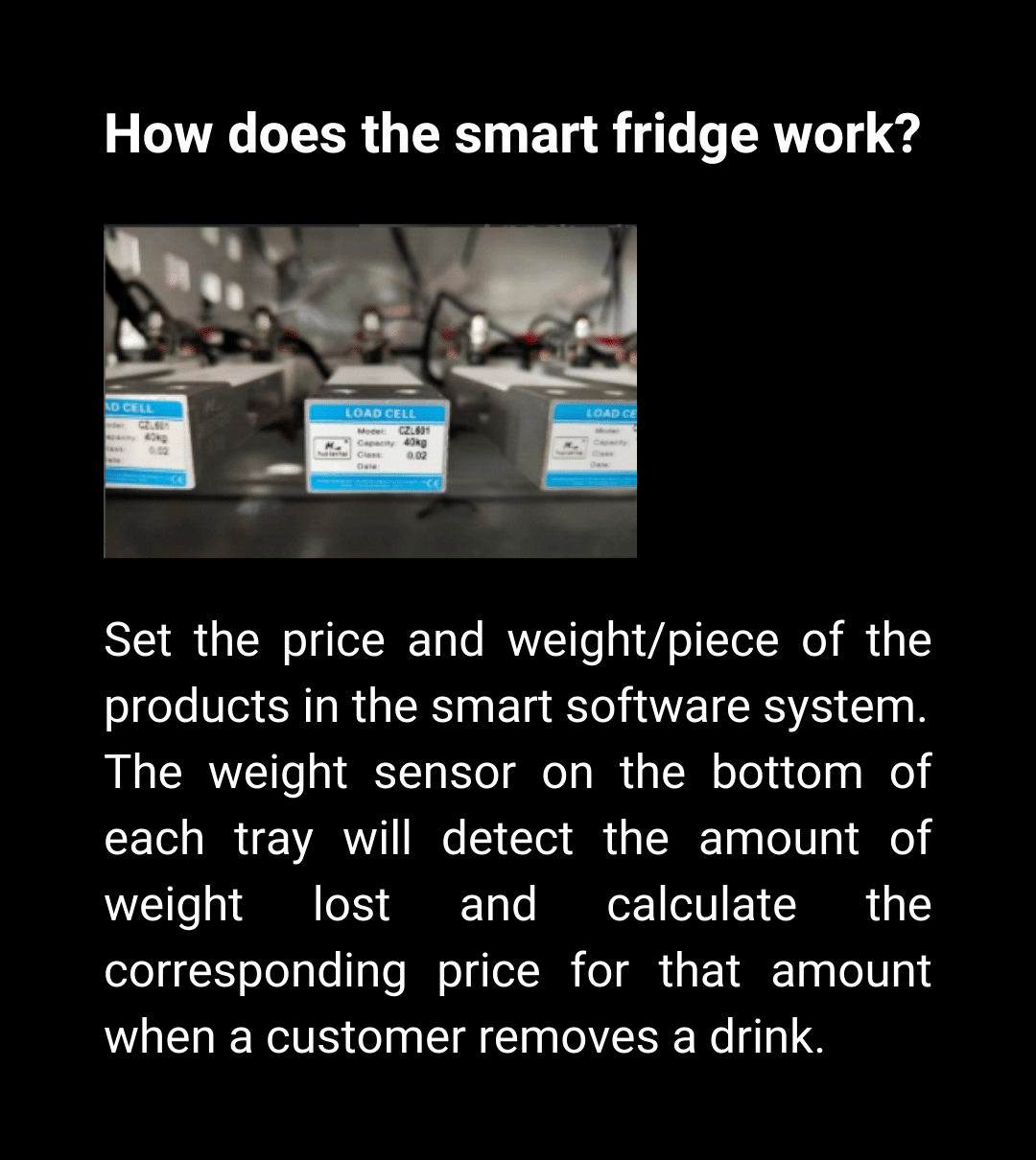 hoe does Vegetable vending machine work