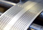 Powder Coating Custom Steel Fabrication , Perforated Steel Sheet Metal Color