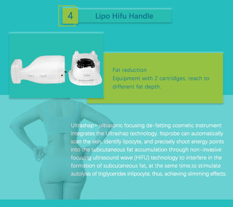 Slimming Body Ultrasound HIFU Machine , SMAS Face Lifting HIFU 7D Machine