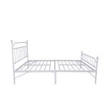 OEM Full Size Metal Bed Frame Cast Iron Eco Friendly Finish With Headboard