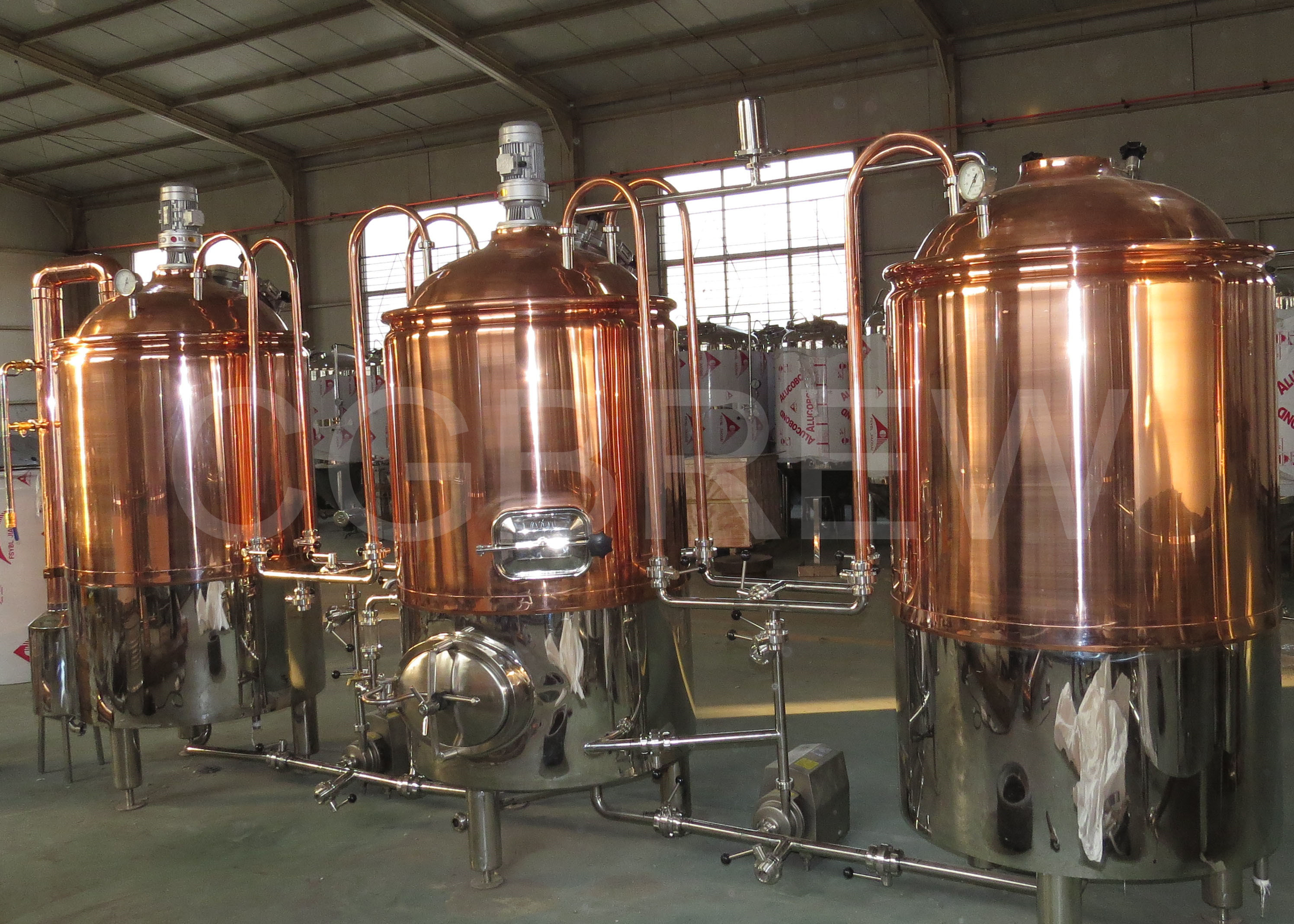 300L commercial beer brewing equipment for restaurant with detailed manual