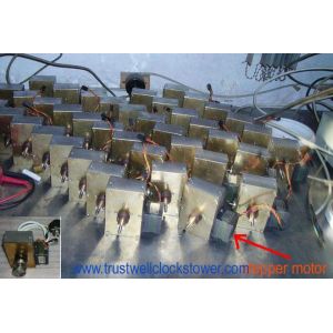 China movement for analog wall clock,mechanism for analog slave clocks,motor for