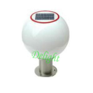 China Stainless Steel base outdoor garden gate light Led Solar Ball Lighting (DL-SP200M) factory