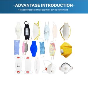 180 Pieces/Min KF94 Mask Machine 21kW 3 Layer Face Mask Machine