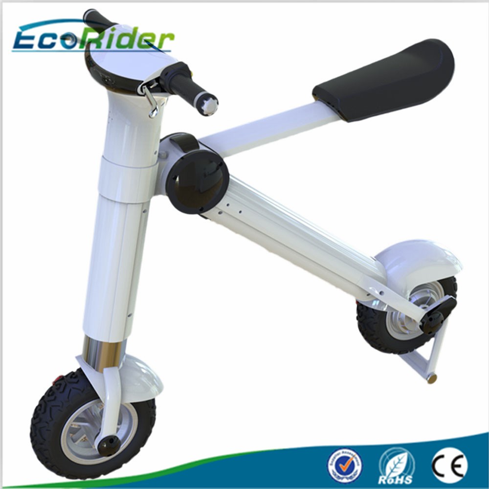 Fashion 48V 500W Folding Electric Bike Scooter 12 Inch Ecorider Traffic Tool