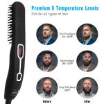 Dual Voltage 110-240V Electric Beard Straightening Comb