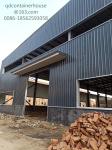 Large Size Steel Structure Warehouse Prefab Steel Warehouse SA 2.5 Shot Blasting