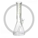 10 Inches Glass Beaker Bong Luminous Phoenix Logo Glass Smoking Water Pipe Ice