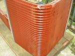 Medical R410 Evaporator Chiller Condenser Coil Aluminum Copper