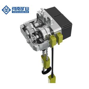 China Automatic 1 Ton Engine Hoist , Pendent Control Overhead Electric Hoist factory