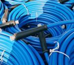 1/4" X 50′ Flexible High Pressure Blue Carpet Cleaning Solution Hose 3000 PSI