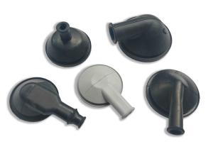 China Wiring Loom 90 Degree Rubber Dust Boot , Automotive Firewall Grommets factory