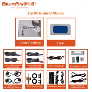 China 12.3 Inch Screen 360 Auto Camera System For Mitsubishi Xforce With Night Vision factory