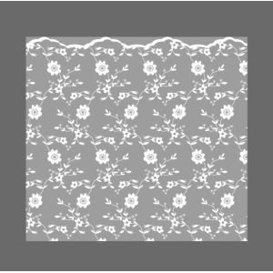 Yitong imitation lace lace transparent cellophane bouquet waterproof flower