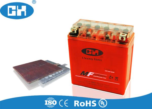 Valve Regulated Sealed Lead Acid Battery 12v , Rechargeable Agm Motorcycle
