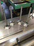 Durable Tractor Engine Parts Exhaust Valve For Kubota V1502-B Inlet Size 33 * 8