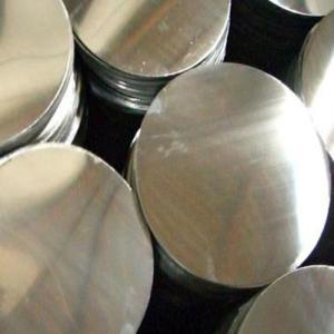 China 0.15mm BA Cold Rolled 430 80mm Stainless Steel Circle For Construction factory