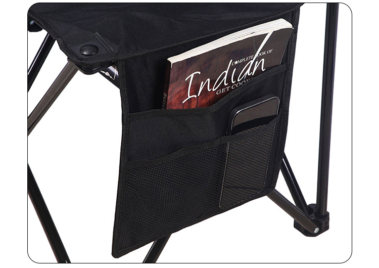 OEM Collapsible Bench Portable 6 Seats Foldable Beach Chair with Carry Bag and Back