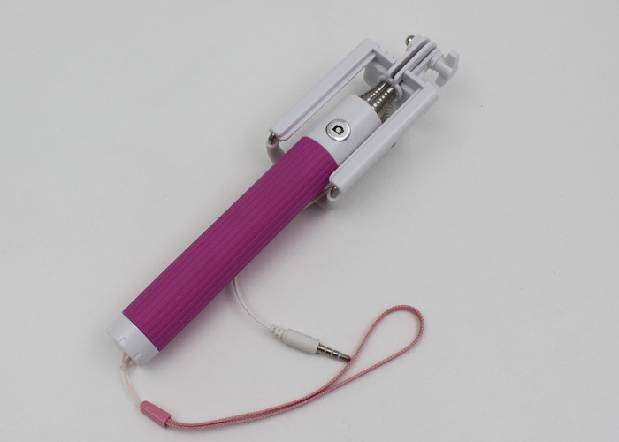 Colorful Smartphone Selfie Stick , Lightweight Selfie Pole With Remote