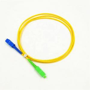 China Manufacturers selling optical fiber patch cord SC/APC-SC/APC factory