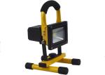 10W Waterproof Rechargeable LED Flood Lights Black Aluminum 4 Hours Portable