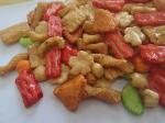 E122 Japanese Rice Crackers Cute Shapes Spicy Rice Cracker Mix