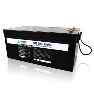 China High Power 12V 300Ah RV LiFePO4 Battery Lithium Ion Backup Battery factory