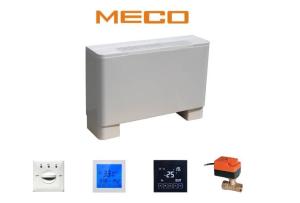 China Concealed Floor Mounted Fan Coil Units 2 Tube System 200cfm 0.6tr Super Quiet factory