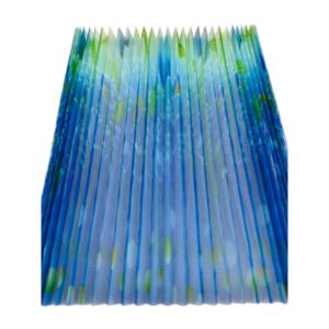 China Personalized Customization  Pleated Insect Screen with 16mm Height Fiberglass and Polyester Materials on sale