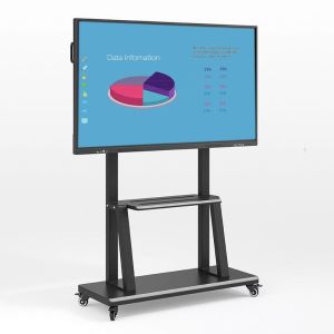 4K Ultra HD Infrared 20-point Multi-touch 75'' Interactive Flat Panel with USB & HDMI Connections