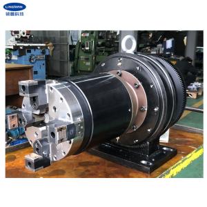 China Double Acting Laser Rotary Chuck , 4 Jaw Stainless Steel Chuck factory