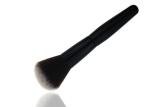 Single Long Kabuki Angled Blush Brush 47mm Black Ferrule Aluminum