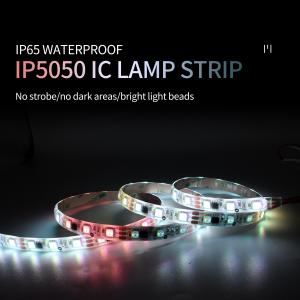 China Ip65 Waterproof Glue Drop Led Strip 5050 Smd External Ws2811 Light Slide Full Color factory
