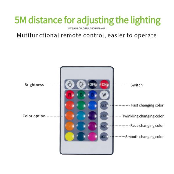 DC 6V Solar Powered Floating Light RGB Lighting 4100K Dusk To Dawn With Remote Control