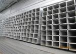 Black Pre Galvanized Steel Square Tubing With Chemical Composition Testing
