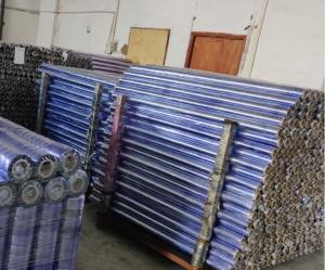 China 60 Micron Stretch Film Roll / PVC Film Sheets 30 PHR 137cm Width factory