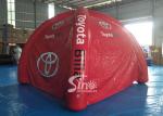 4x4m outdoor Toyota movable airtight inflatable advertising tent digitally