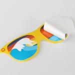 Irregular Die Cut Shape 5cm Paper Sticker Labels Self Adhesive Label Paper For