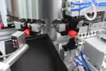 2Kw 220VAC PLC Controlled Lipstick Labeling Machine With 60-90 Pieces/Min