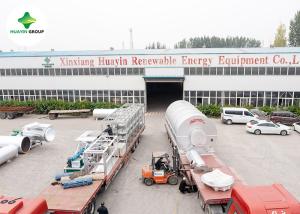 China High Efficiency Pyrolysis Plant Waste Tyres To Fuel Machinery factory