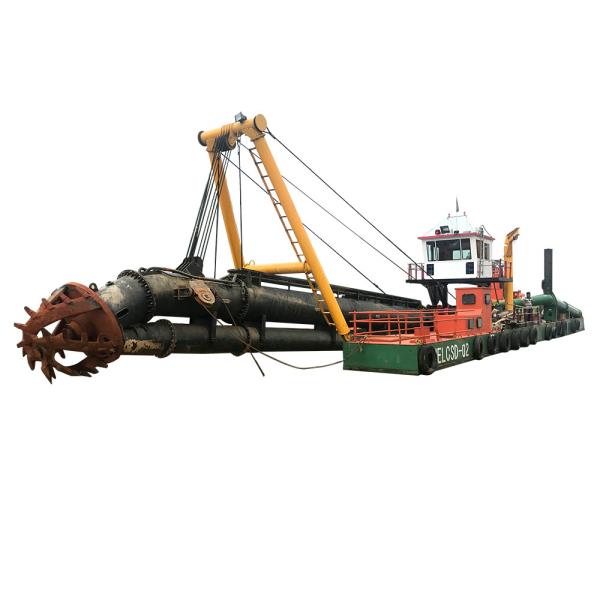 20 Inch 3500m3/hour River Used Hydraulic Cutter Suction Dredger For Land