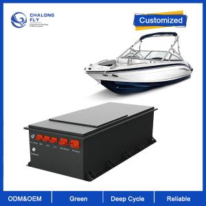 China CLF LiFePO4 Lithium Battery OEM ODM 12V 72V 96V 100AH 200AH Lithium Ion Lifepo4 Battery Pack for Marine Energy Solutions factory